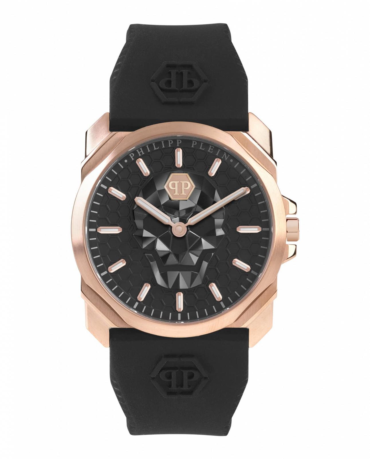 Часы Philipp Plein PWLAA0222 черный ремешок, фото №1 Часы Philipp Plein PWLAA0222 черный ремешок, фото №1