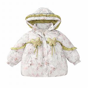 Купити Пальто для дівчинки Утеплена бавовняна куртка - Фото 1 Пальто для дівчинки Утеплена бавовняна куртка - Фото 1