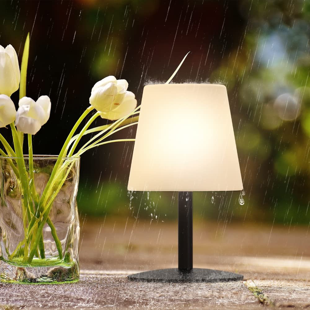 Настольная лампа MALUX LED Беспроводная 3000K 7500K Регулируемая IP44 Водонепроницаемая Белая, фото №7