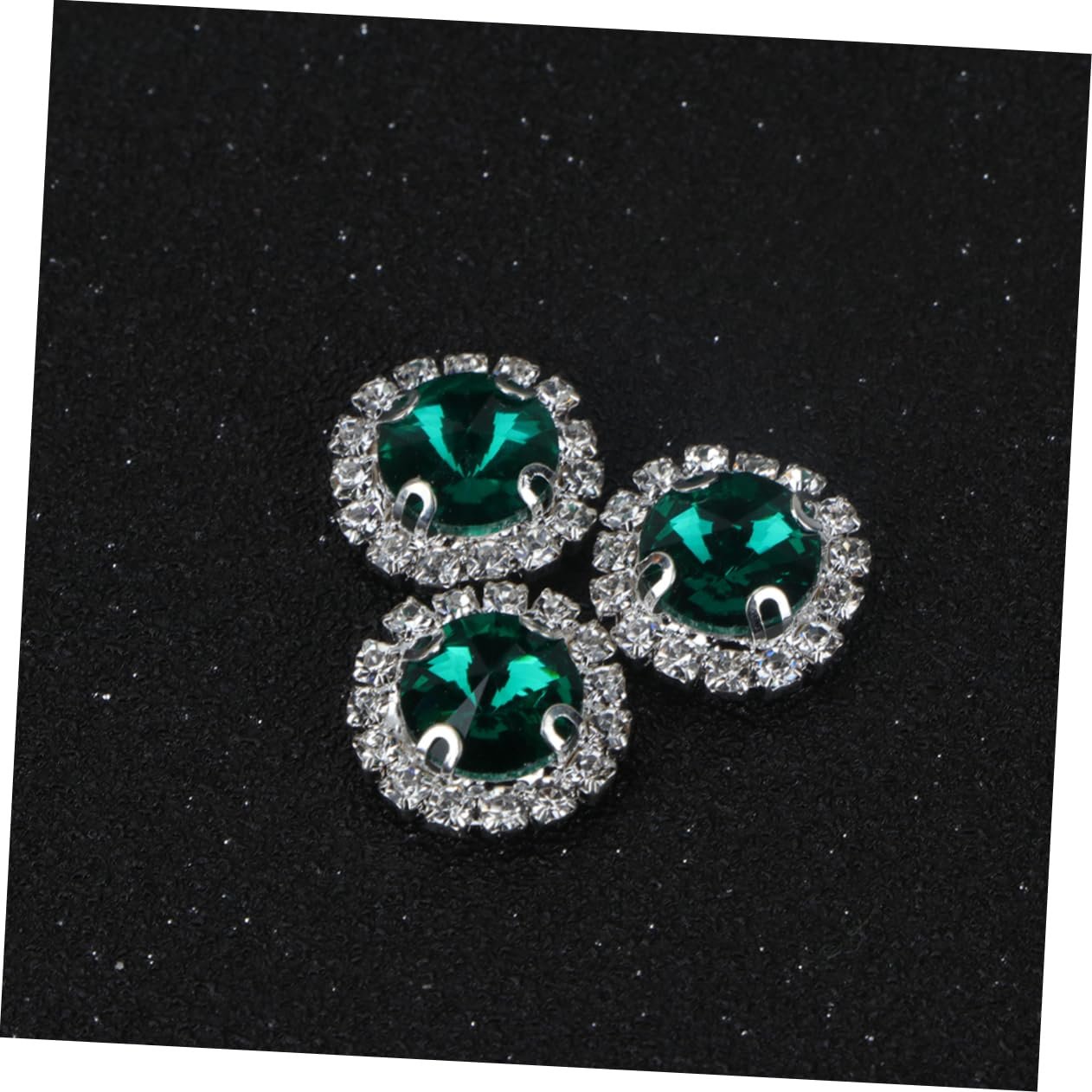 Стрази 60 шт. для скрапбукінгу, чохла телефону, DIY, вечірньої прикраси, виготовлення прикрас, прикраси для дня народження, вечірні прикраси, коштовні камені з чотирма отворами, стрази з кігтями, фото №3