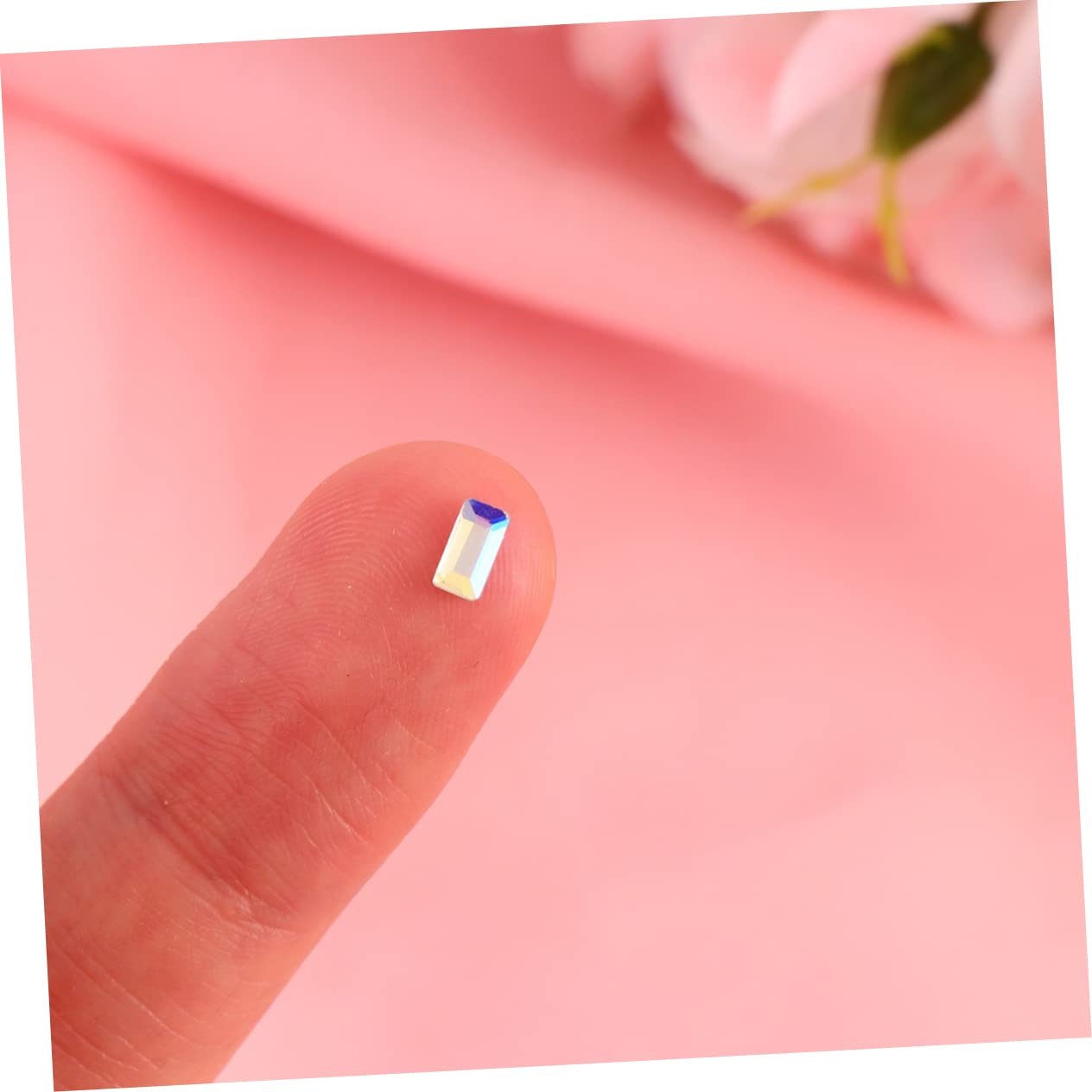 Наклейки для маникюра 1tasche, декоративные стразы для ногтей, разноцветные, фото №2