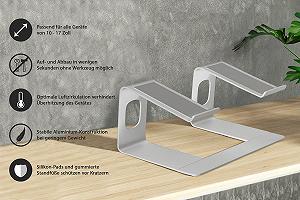 Подставка для ноутбука Honju Серебристый synthetic.ua - Фото 1