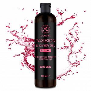 Гель для душа Passion For Men с эфирными маслами ветивера и пачули 500 мл цена на synthetic.ua - Фото 1 Гель для душа Passion For Men с эфирными маслами ветивера и пачули 500 мл synthetic.ua - Фото 1