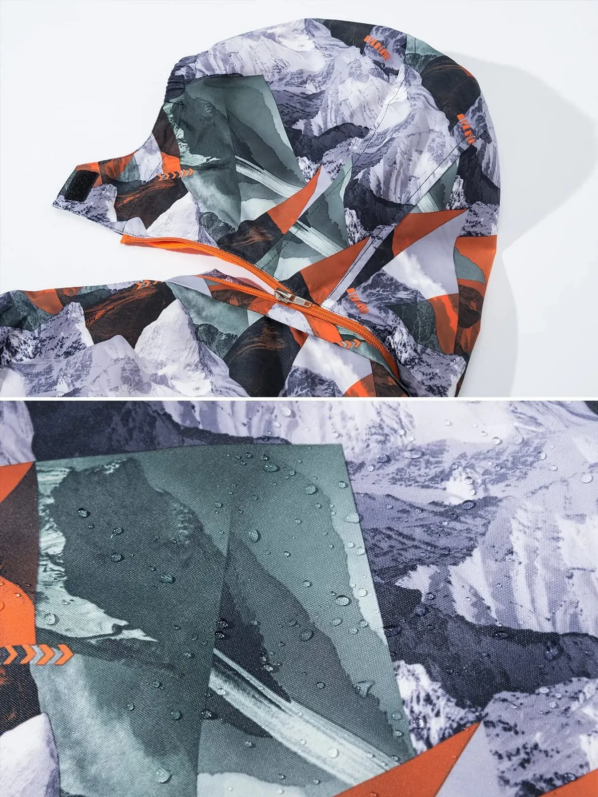 Куртка-дождевик NATUST с подкладкой для мальчиков, ветро- и водонепроницаемая переходная, фото №6