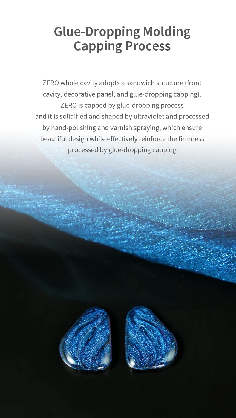 Навушники Fanmusic TRUTHEAR x Crinacle Zero Вставні з двома динамічними драйверами та кабелем 0.78 2 Pin Zero, фото №7