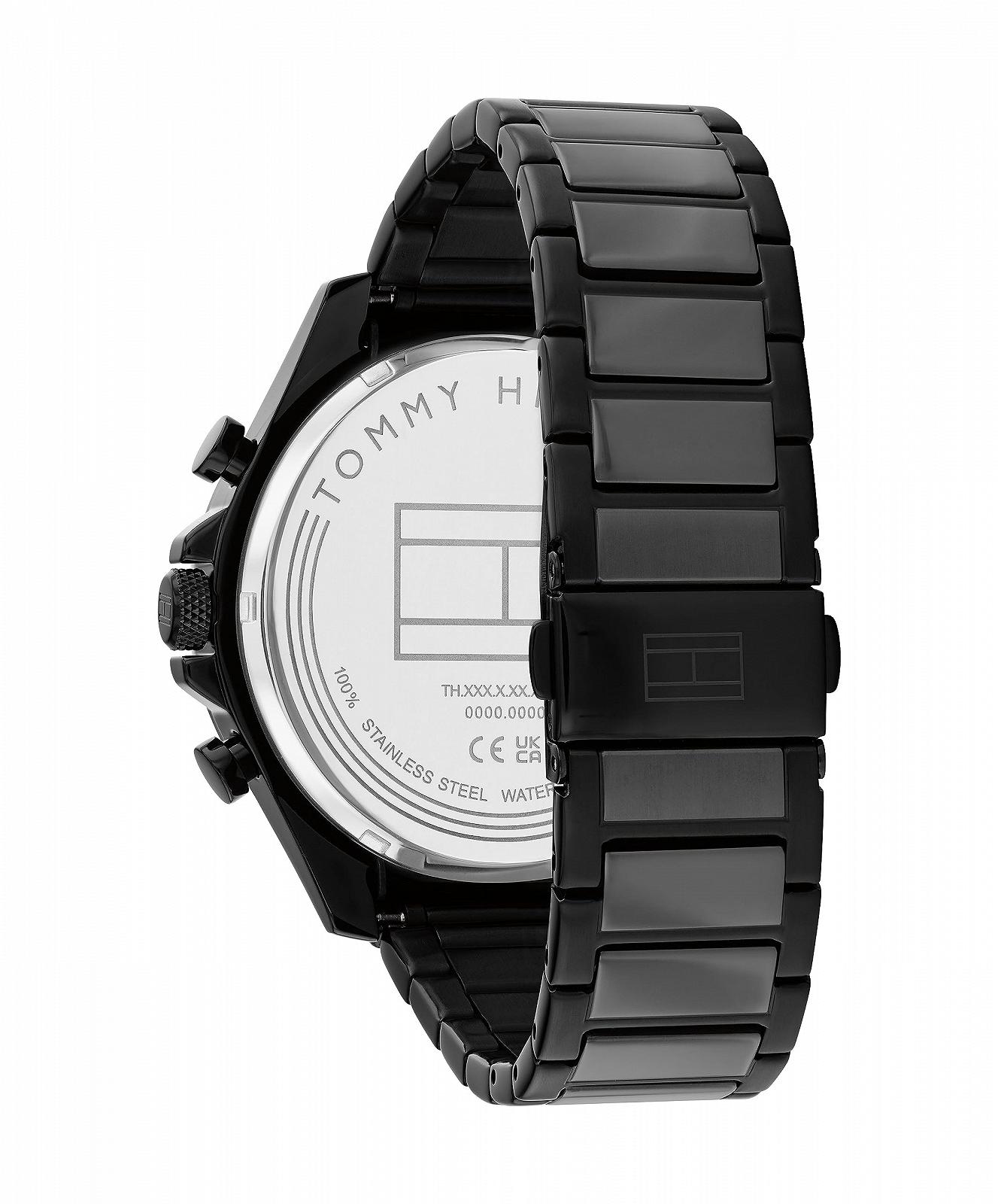 Часы Tommy Hilfiger Multi Dial Quartz для мужчин с ремешком из нержавеющей стали, фото №3