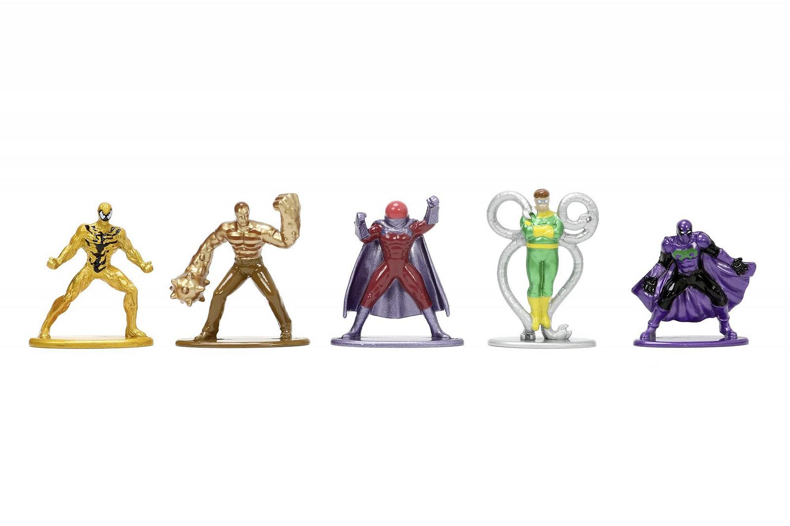 Фигурки Nano Jada Spider-Man Marvel Multi Pack, Wave 8, разноцветные, фото №6