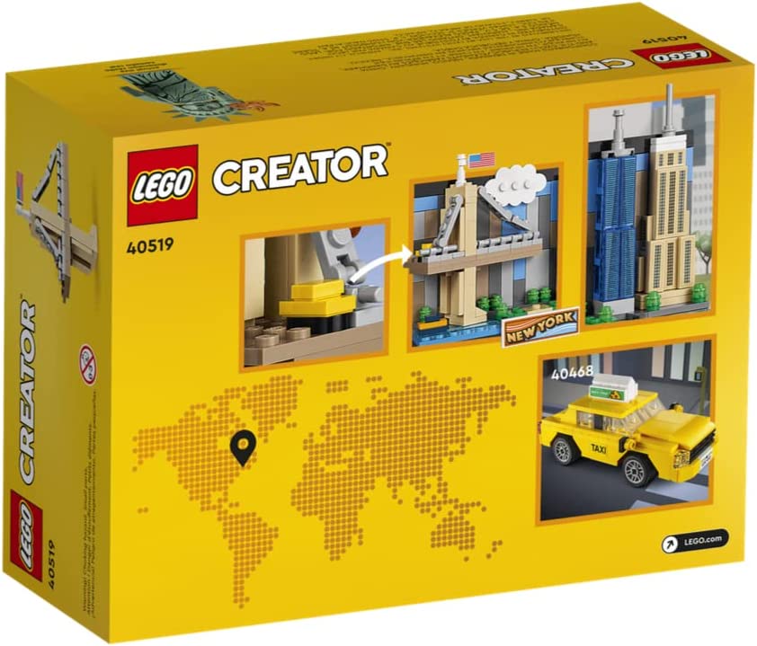 Детский конструктор LEGO Creator Открытка Нью-Йорка (40519), фото №4