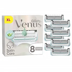 Сменные кассеты Gillette VENUS for Intima Peli and Skin 8 штук - Фото 1