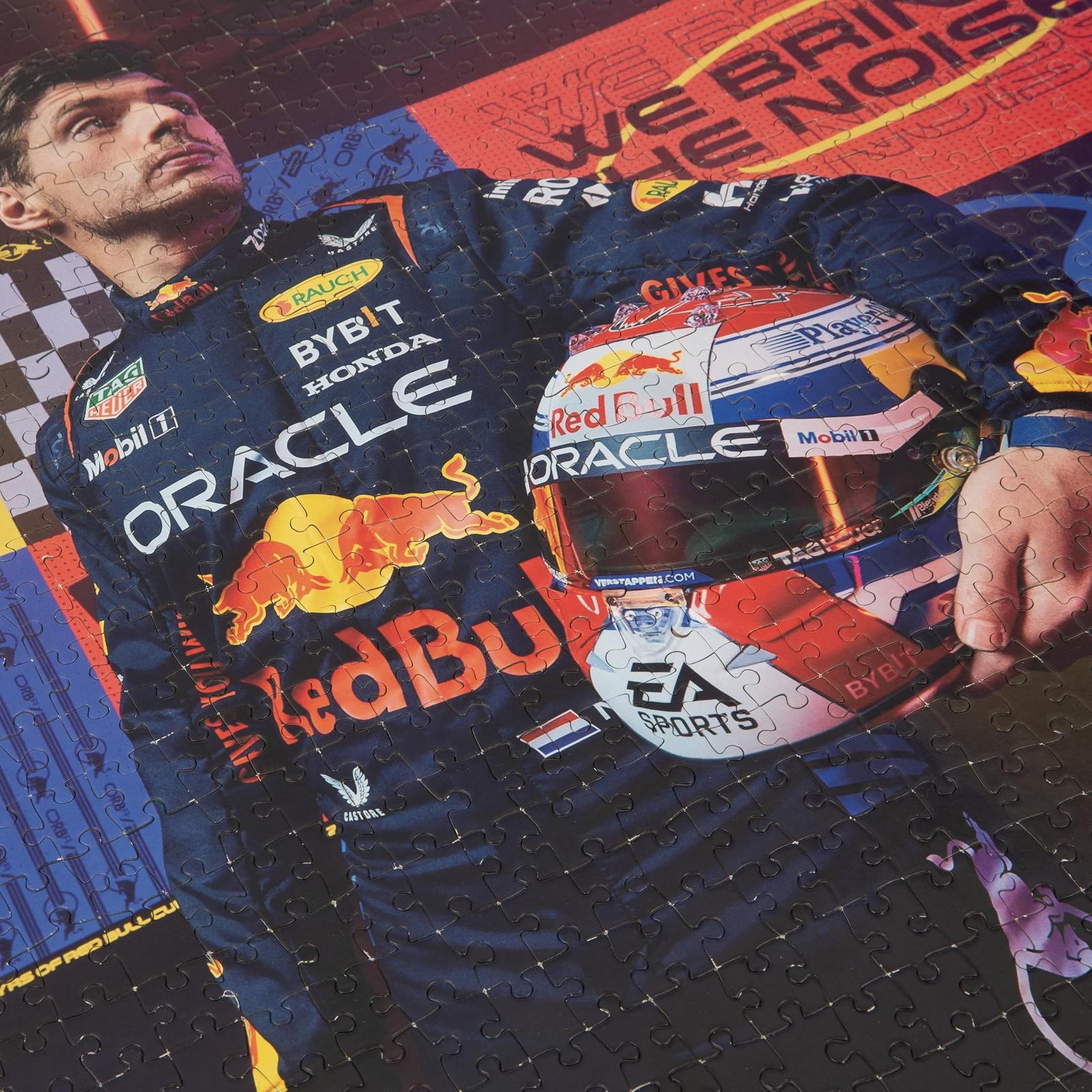 Пазл GP Moto Sport Red Bull Racing Max Verstappen F1 Car 1000 деталей 2D 68.5 х 50.8 см, фото №5