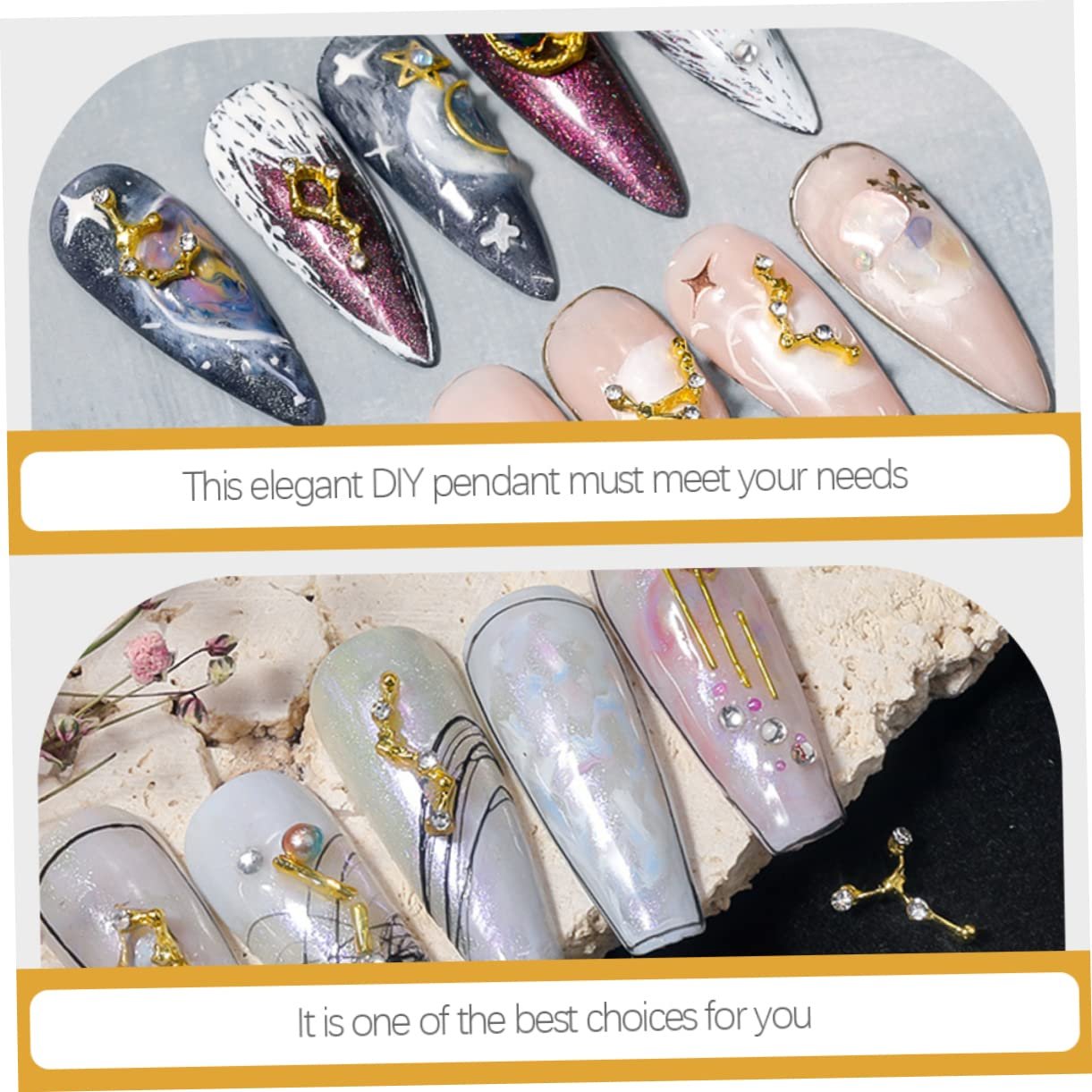 Диски для дизайна ногтей Знаки Зодиака FRCOLOR, 3 шт., фото №7