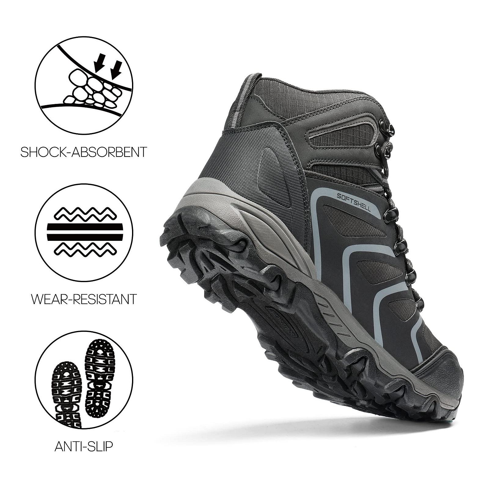 Черевики NORTIV 8 Outdoor Waterproof Mid Climbing Shoes, фото №5