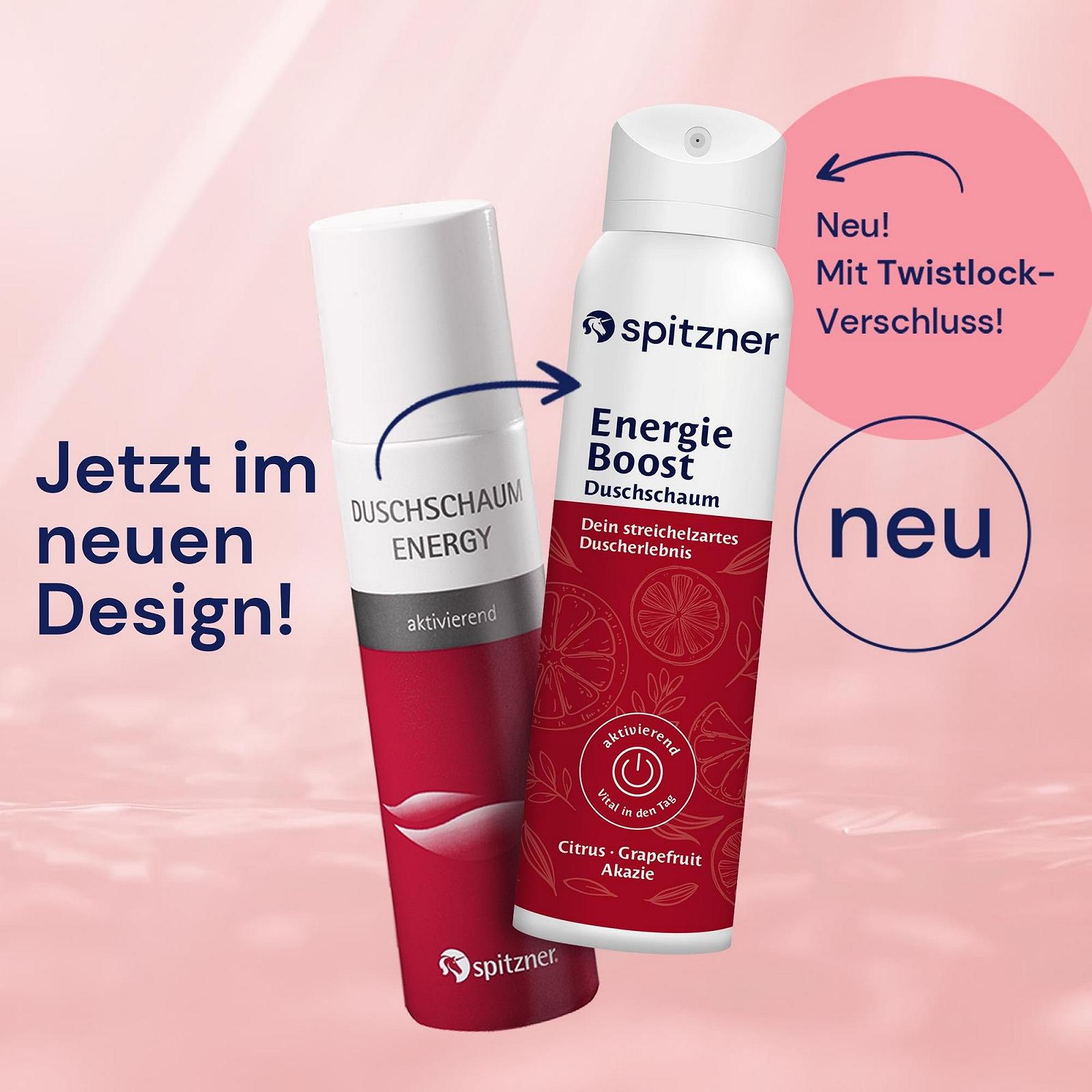 Мус для душу Spitzner Energy 4 х 50 мл, фото №2 Мус для душу Spitzner Energy 4 х 50 мл, фото №2