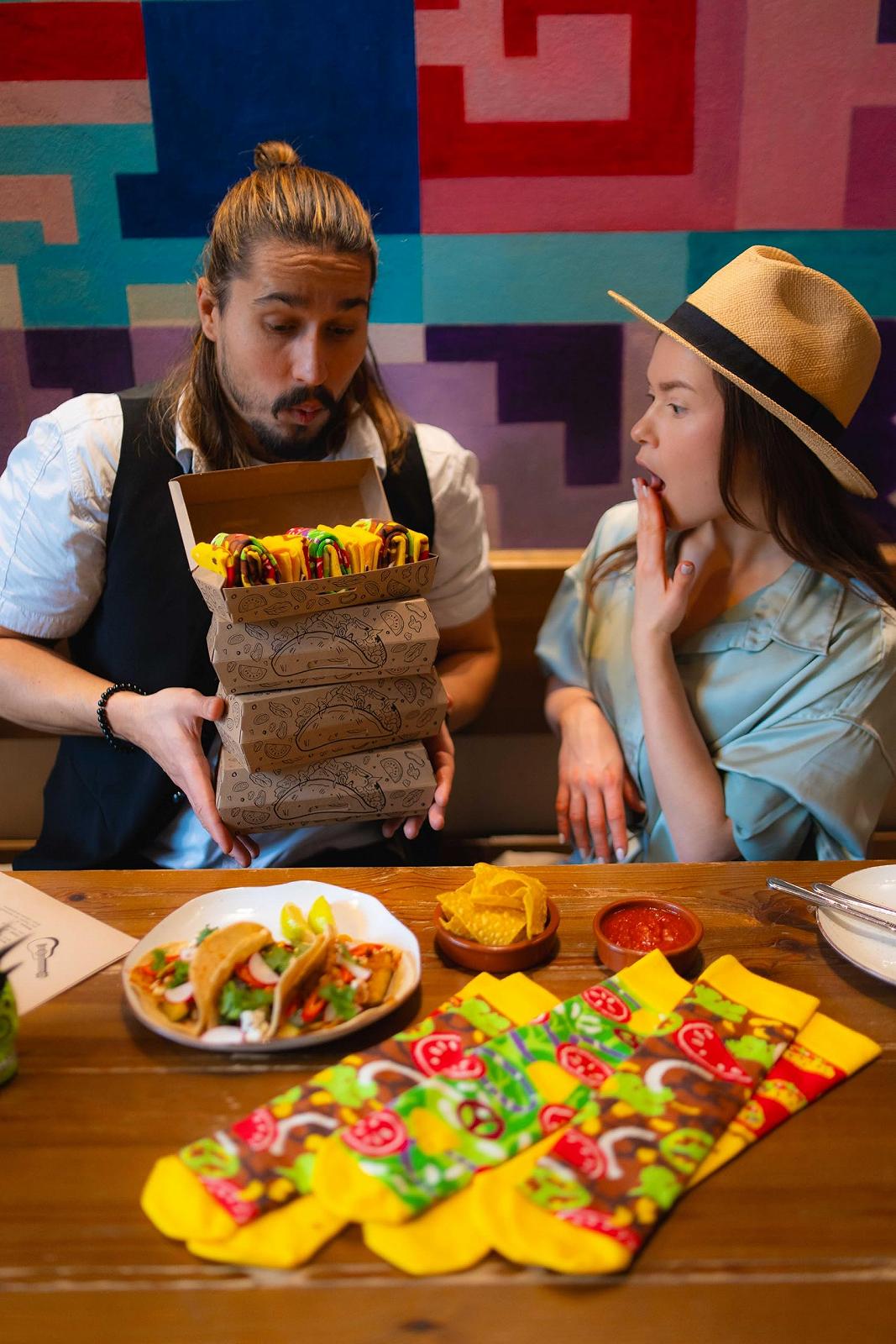 Шкарпетки Rainbow Socks Tacos Box - Жіночі/Чоловічі - 3 пари, фото №6