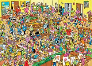 Пазл Jan Van Haasteren Senior Home 1 500 деталей synthetic.ua - Фото 1