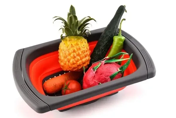 Миска Дуршлаг Benson BN-091 Красный, фото №1 Миска Дуршлаг Benson BN-091 Красный, фото №1