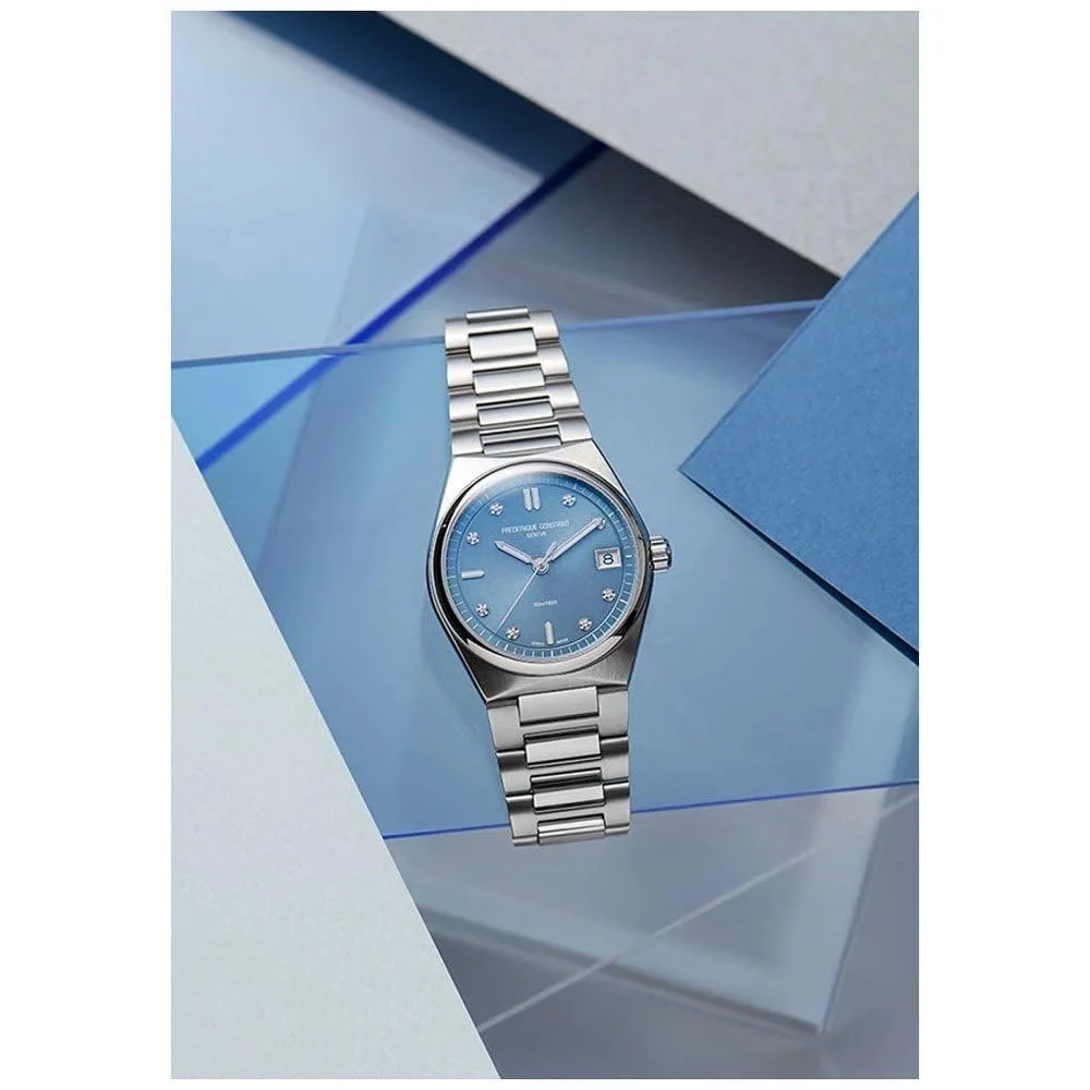 Часы Frederique Constant FC-240LND2NH26B, серебряный, браслет, фото №4 Часы Frederique Constant FC-240LND2NH26B, серебряный, браслет, фото №4