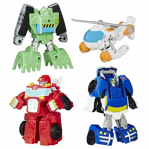 Набір фігурок-трансформерів Transformers Playskool Heroes Rescue Bots Griffin Rock Rescue Team - Фото 1
