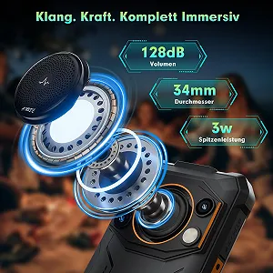 Смартфон FOSSiBOT F110L Outdoor 10000 мАгод 6.745 дюйма 12GB + 128GB 50MP NFC Android 15 synthetic.ua - Фото 1
