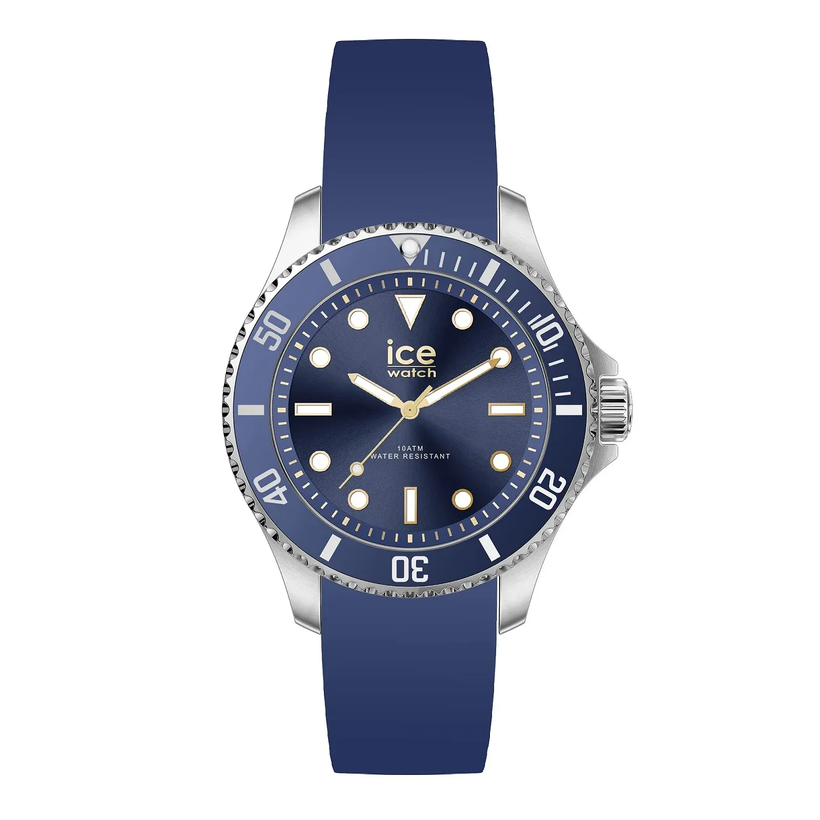 Годинник Ice-Watch ICE steel blue gold Small сріблястий, фото №1 Годинник Ice-Watch ICE steel blue gold Small сріблястий, фото №1