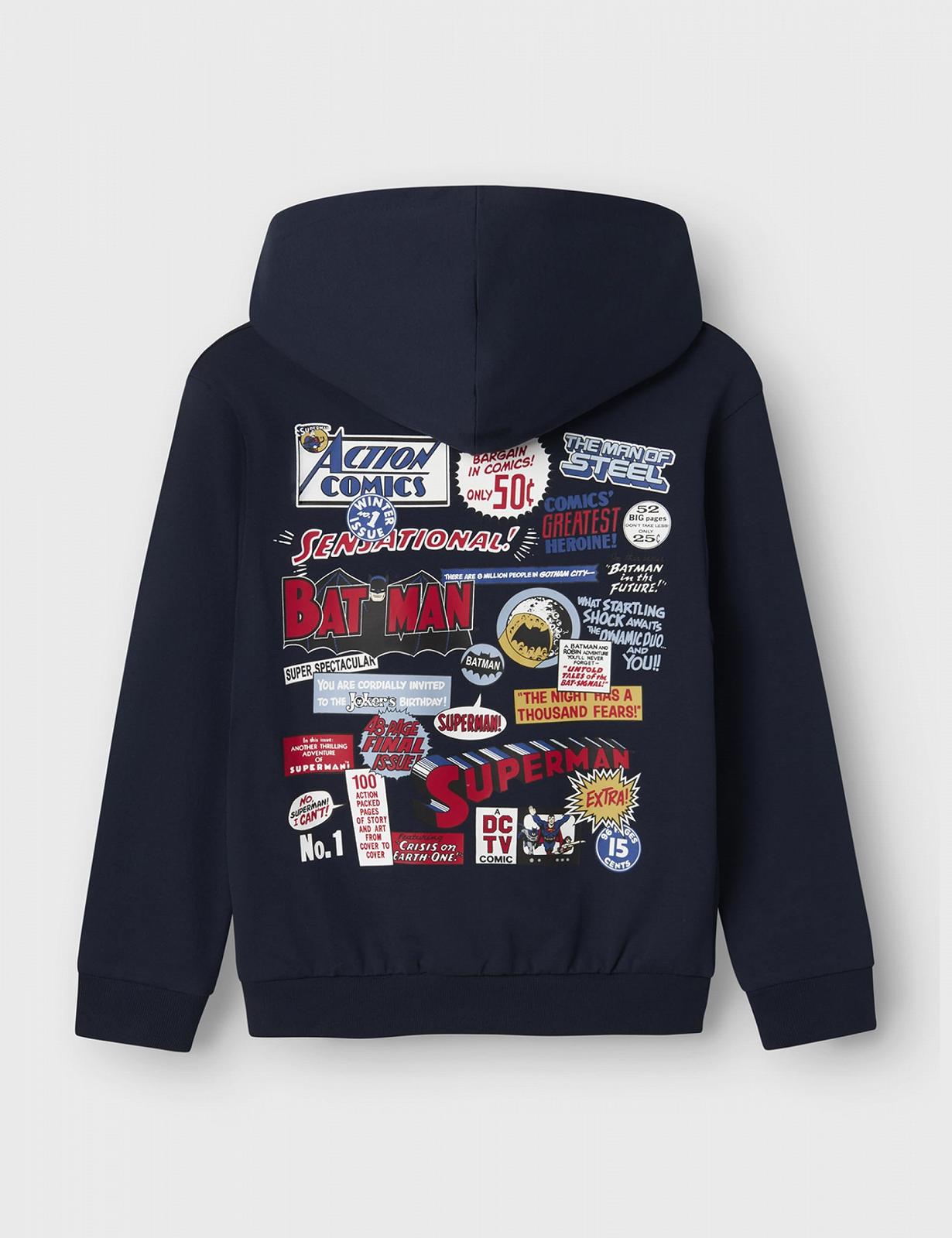 Толстовка NAME IT Nkmjan Superman Nreg Sweat Wh Unb Wab, фото №2