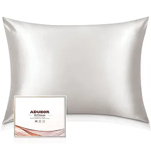 Наволочка Adubor Шовкова 40 x 80 Ivory (1 шт) - Фото 1
