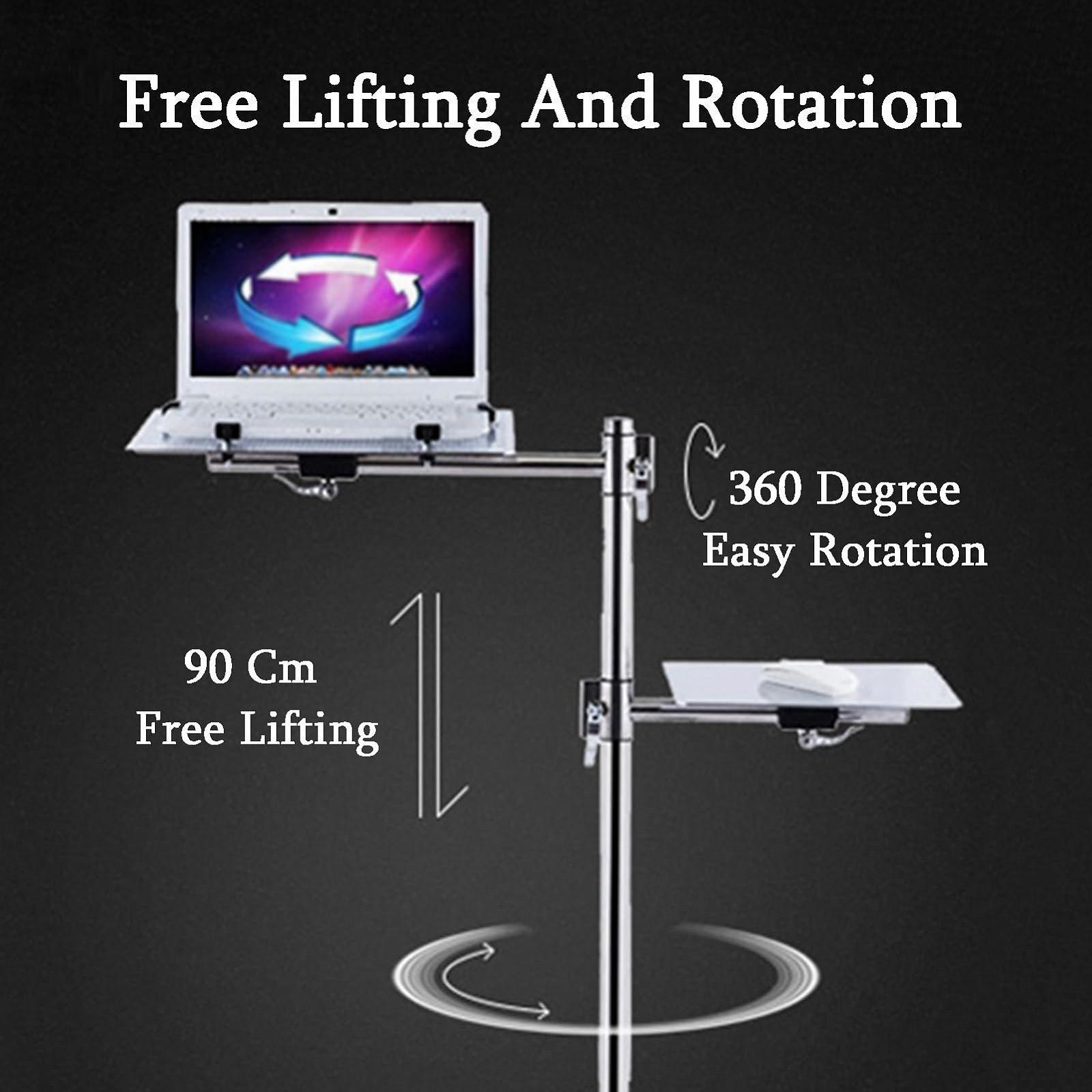 Напольная подставка для ноутбука Регулируемая подъемная рама support table из алюминиевого сплава для проектора для офиса дома улицы проста в использовании, фото №3 Напольная подставка для ноутбука Регулируемая подъемная рама support table из алюминиевого сплава для проектора для офиса дома улицы проста в использовании, фото №3