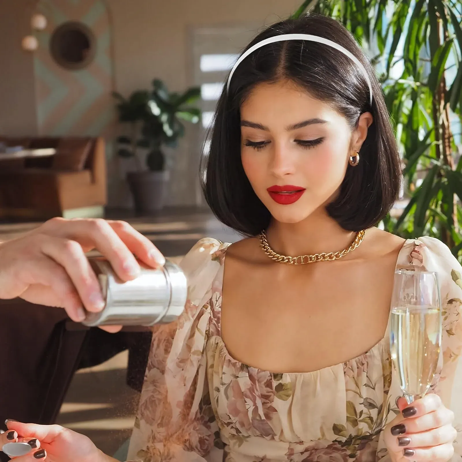 Обруч для волосся Пластик FRCOLOR Без зубців, фото №5