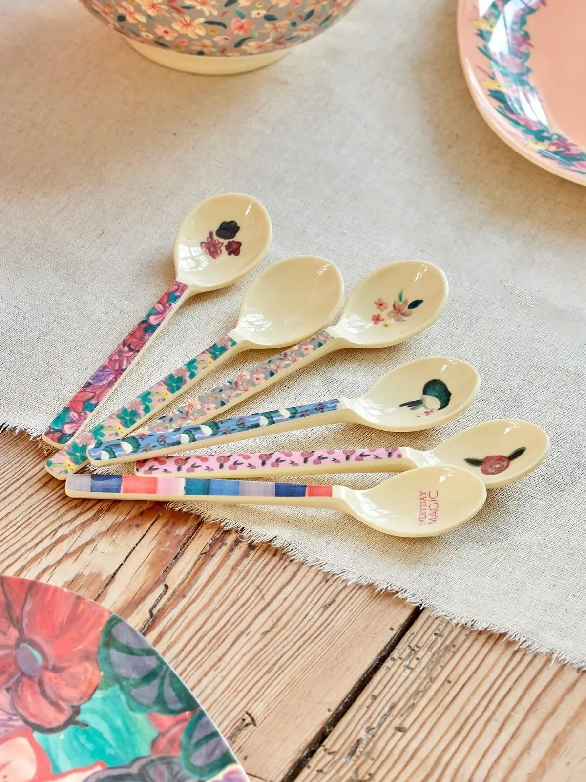 Ложка Rice Coffee Меламін A New York Minute Набір 6 штук, фото №3