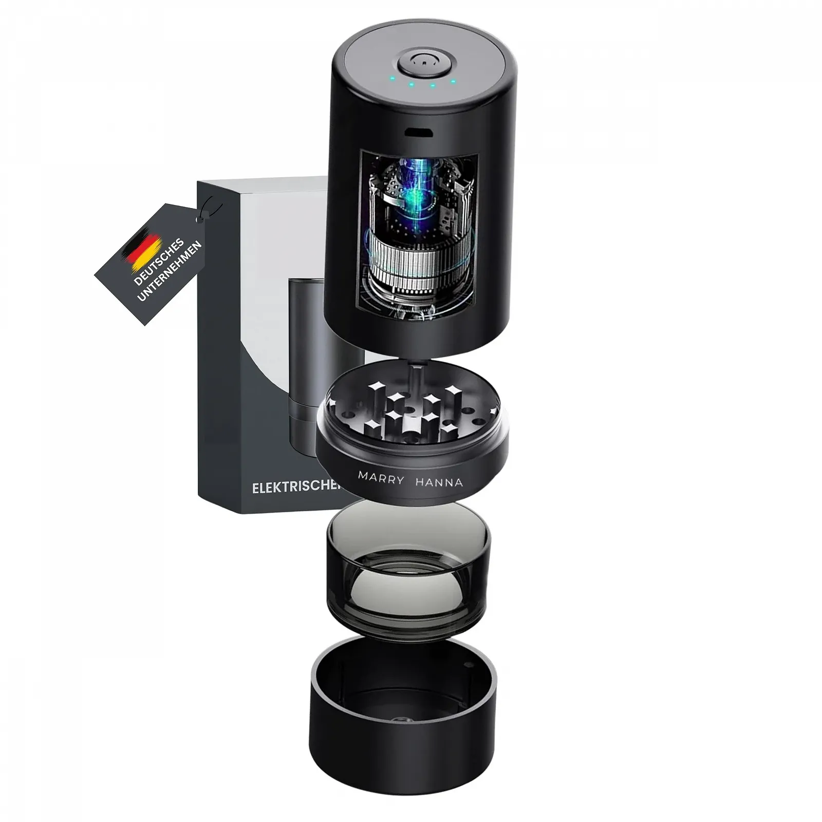 Электрический измельчитель MarryHanna Aluminium [Electric USB], фото №1