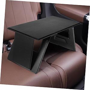 Подставка для ноутбука складная с регулируемым углом наклона, нескользящая портативная подставка для кровати, автомобиля и дивана, компактная и легкая для мобильной работы и письма synthetic.ua - Фото 1