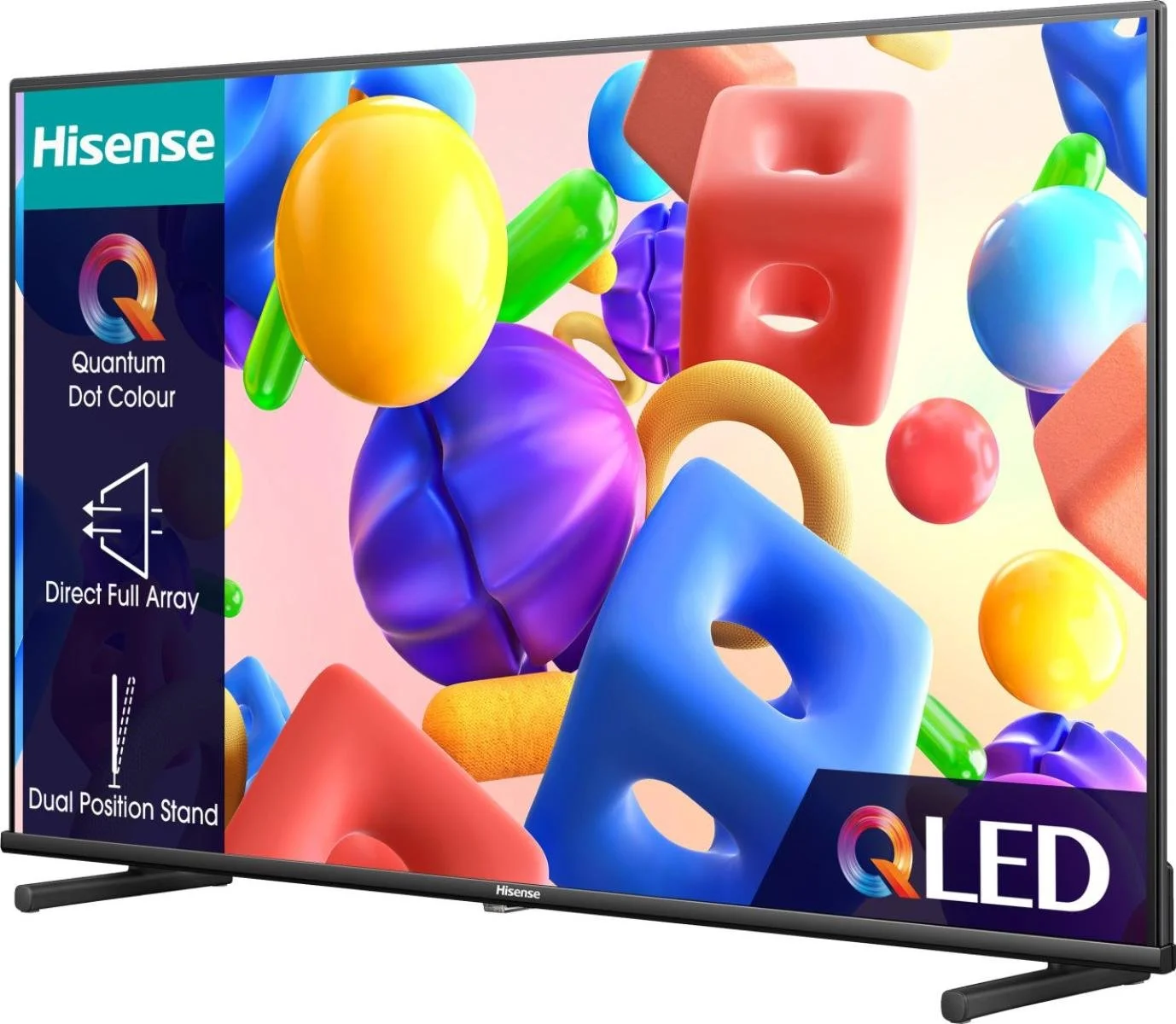 Телевізор 32" Hisense 32E53KQT / Full HD / 60 Гц / QLED / Smart TV / Wi-Fi / Bluetooth / T2, фото №2 Телевізор 32" Hisense 32E53KQT / Full HD / 60 Гц / QLED / Smart TV / Wi-Fi / Bluetooth / T2, фото №2