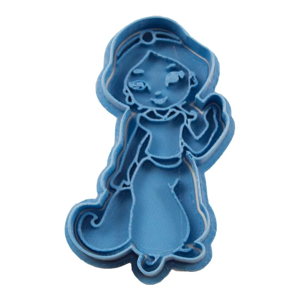 Форма для печива Cuticuter Yasmin Chibi Princess Disney 8 x 7 x 1.5 см Blue, фото №1 Форма для печива Cuticuter Yasmin Chibi Princess Disney 8 x 7 x 1.5 см Blue, фото №1