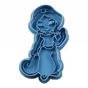 Форма для печива Cuticuter Yasmin Chibi Princess Disney 8 x 7 x 1.5 см Blue - Фото 1