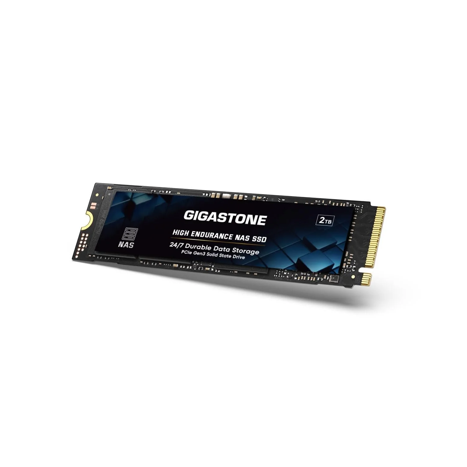 Внутренний SSD-накопитель Gigastone NAS 2TB M.2 PCIe 3.0 NVMe, фото №1 Внутренний SSD-накопитель Gigastone NAS 2TB M.2 PCIe 3.0 NVMe, фото №1