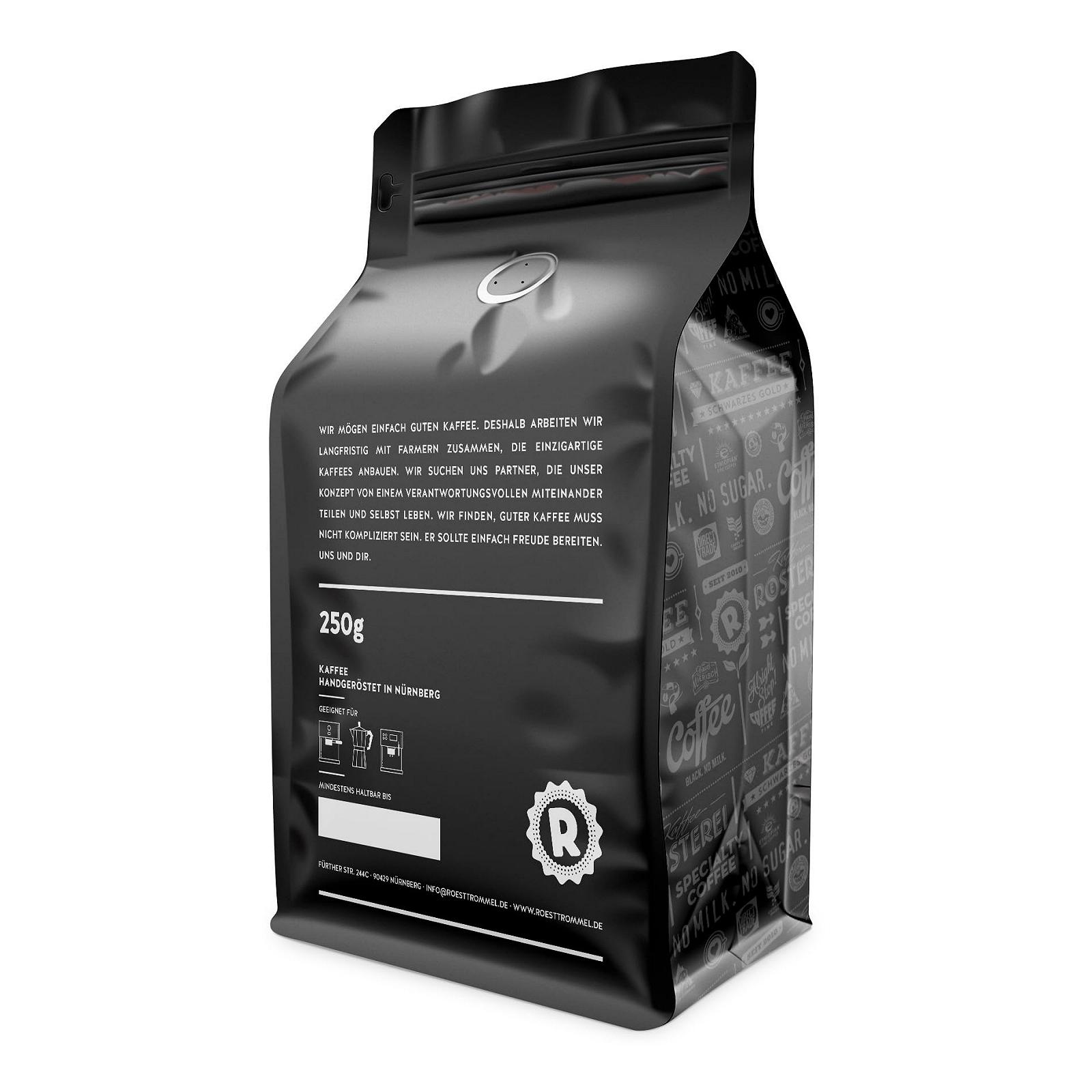 Кава в зернах ESPRESSO Roasting Drum Honduras Organic 1 кг, фото №3