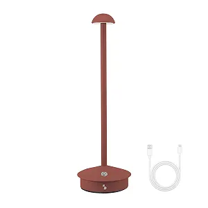 Настільна лампа BEPER P207ILI151 Бездротова Акумуляторна 3 кольори Димована USB Type-C Slim Salvia synthetic.ua - Фото 1