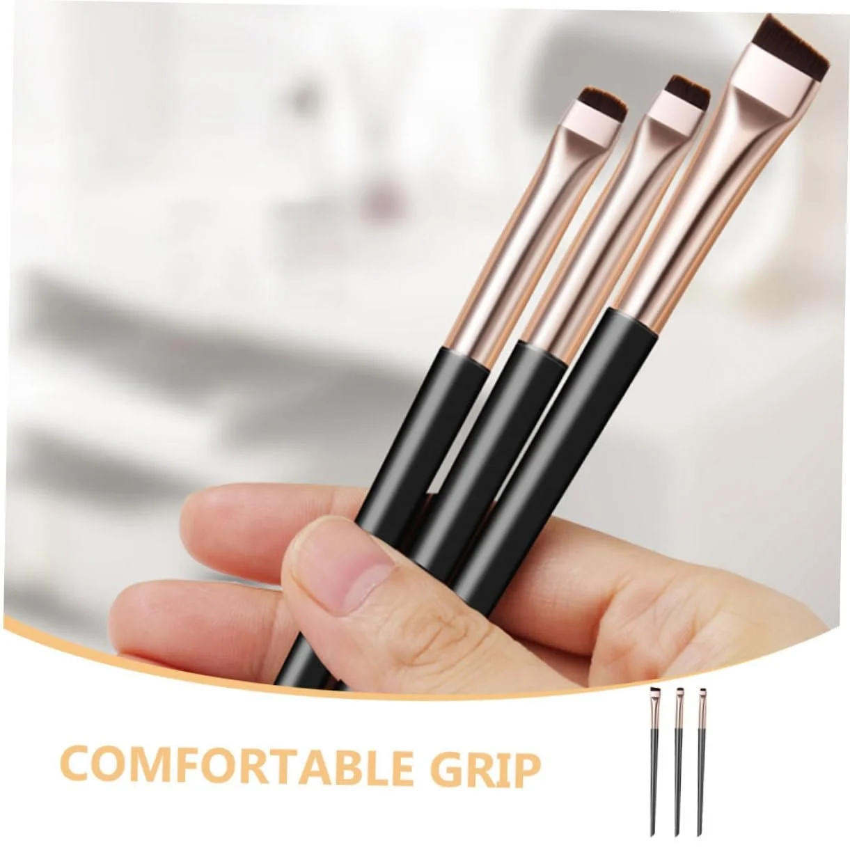 Пензлі для очей MAGICLULU Набір 18 штук, фото №5