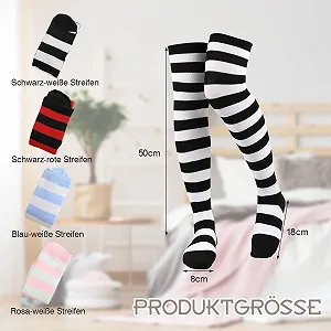 Гольфи ZOCONE Смугасті вище коліна 4 пари synthetic.ua - Фото 1