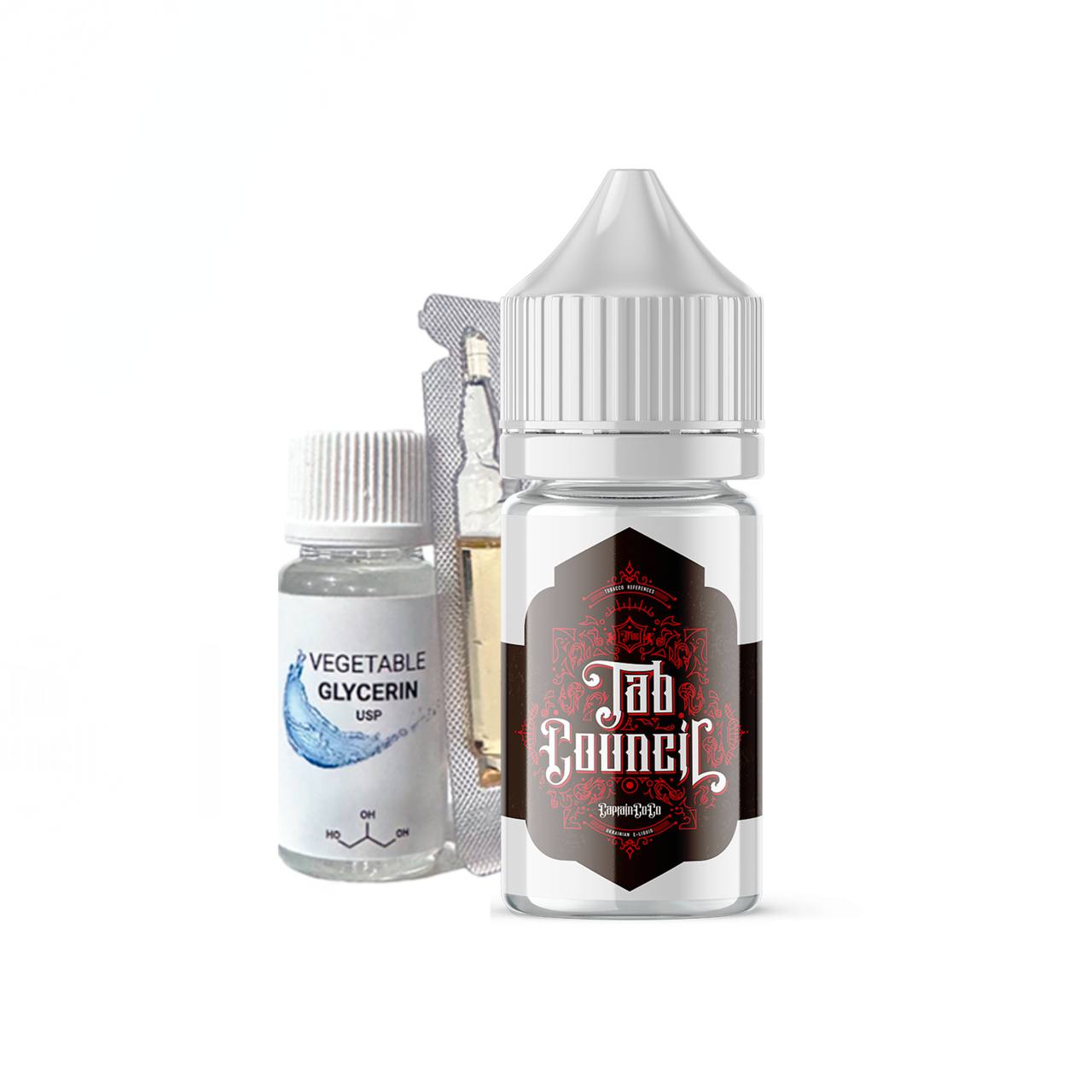 Набор для самозамеса солевой Tab Council 30 мл 0-50 мг Captain Coco Табак с кокосом 16322, фото №1 Набор для самозамеса солевой Tab Council 30 мл 0-50 мг Captain Coco Табак с кокосом 16322, фото №1