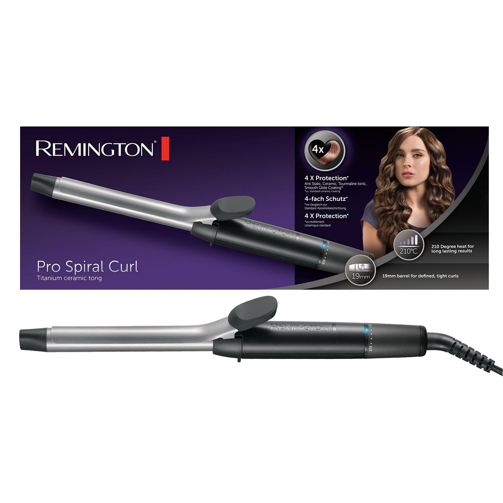 Плойка Remington Pro Spiral Curl 19 мм 140-210°C, фото №1 Плойка Remington Pro Spiral Curl 19 мм 140-210°C, фото №1