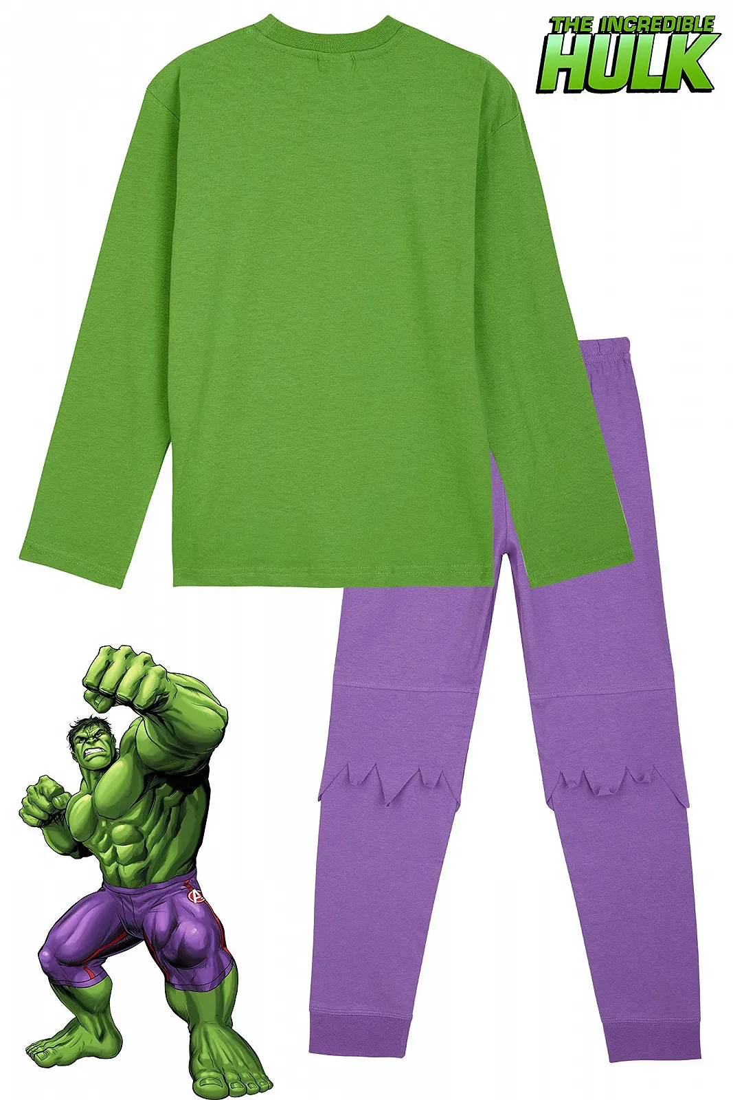 Піжама Marvel Hulk Дитяча Бавовняна Комплект з двох предметів, фото №7