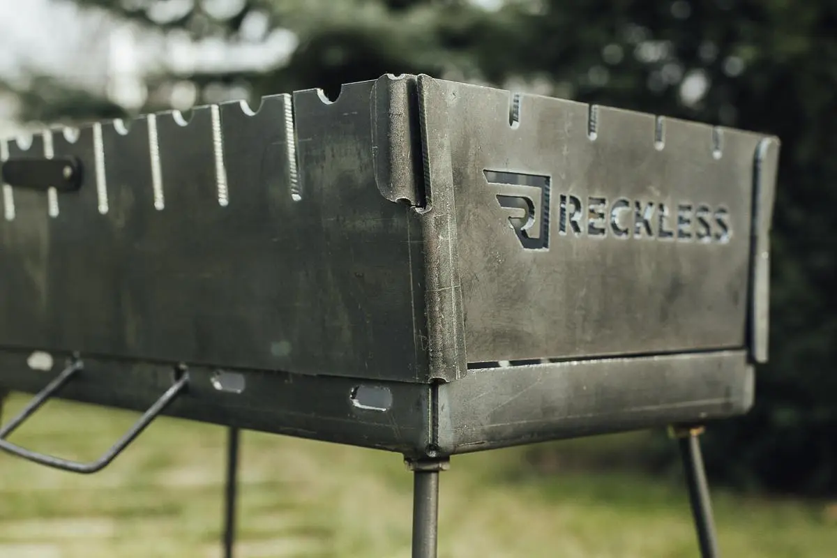 Мангал раскладной чемодан на 8 шампуров 3 мм c чехлом, фото №4 Мангал раскладной чемодан на 8 шампуров 3 мм c чехлом, фото №4