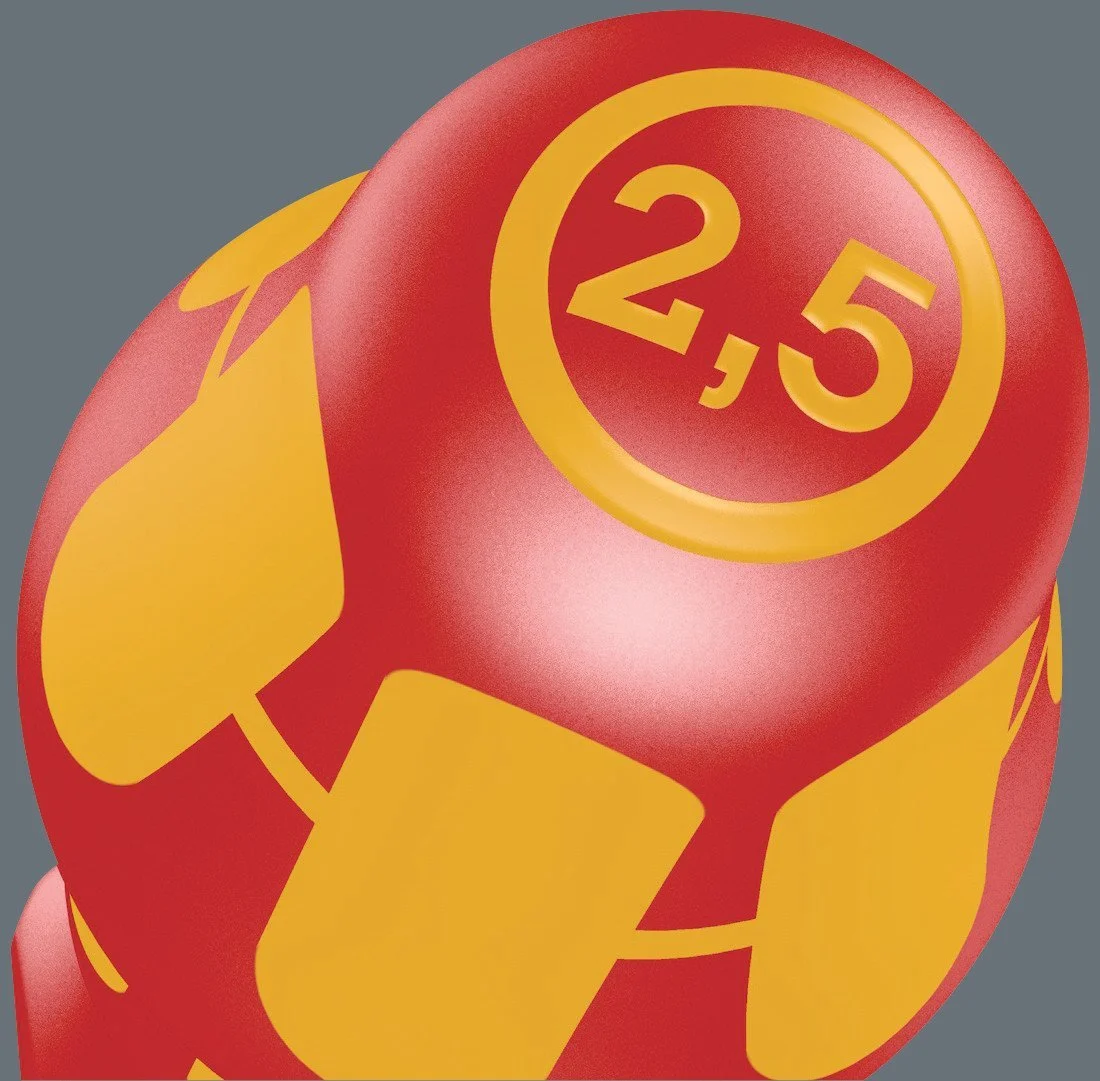 Набір викруток Wera Kraftform XXL 2 12 шт. 05051011001, фото №20