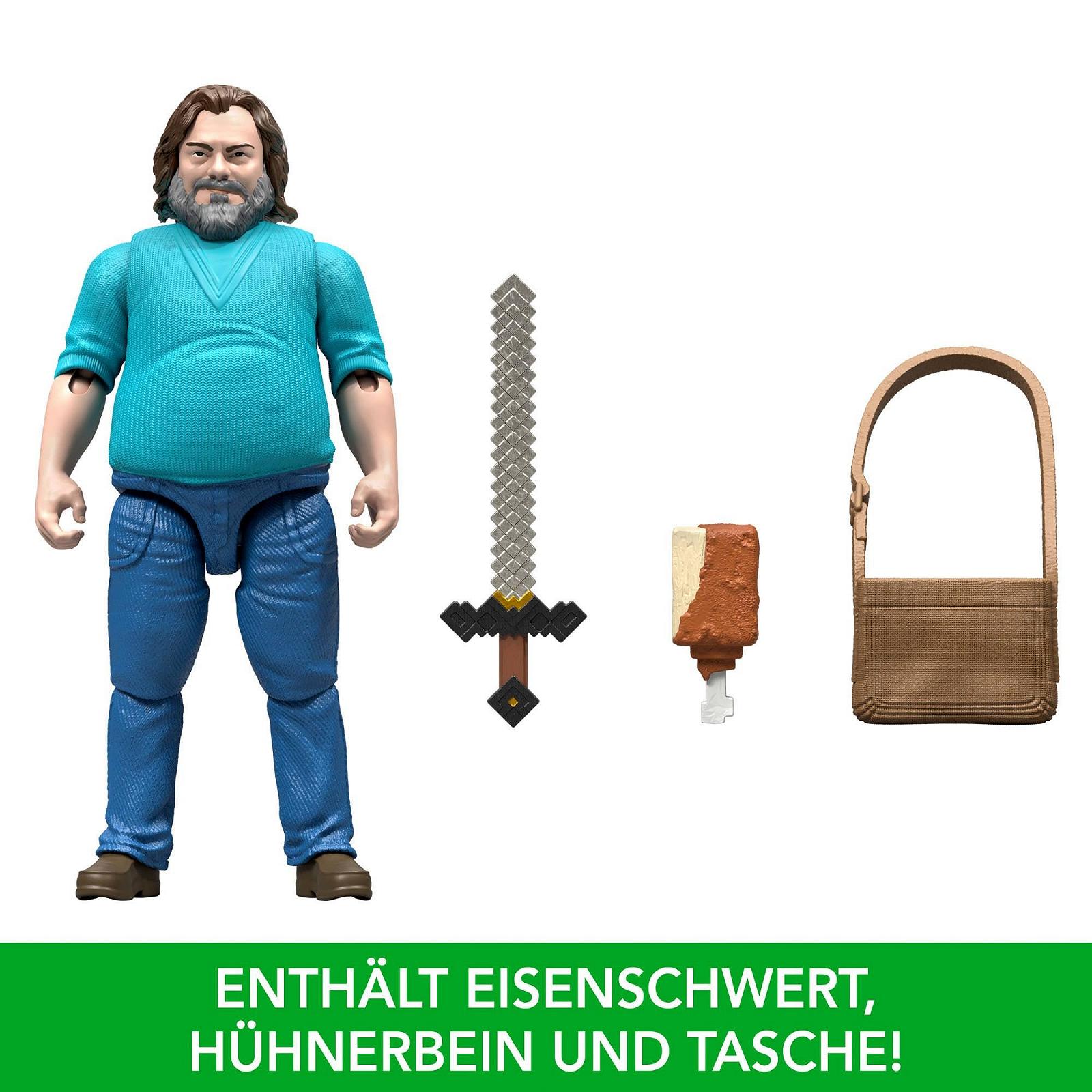 Фігурка Mattel Minecraft Стів з аксесуарами, 10 см, різнокольоровий, фото №4