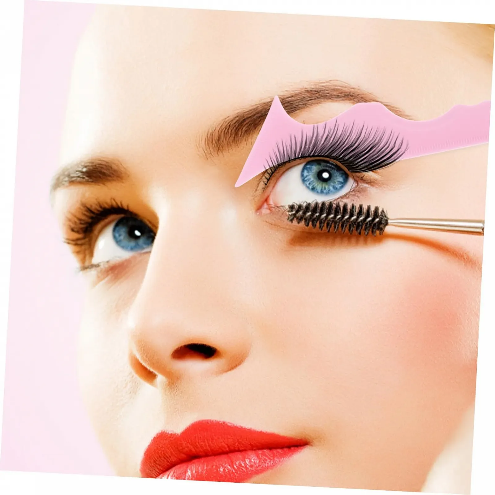 Инструмент для макияжа Ipetboom Силиконовый трафарет для глаз многоразового использования для стрелок, ресниц, помады и бровей., фото №2