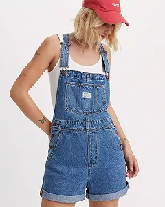 Жіночі шорти  Levis - Vintage Shortall Foolish Love - S synthetic.ua - Фото 1