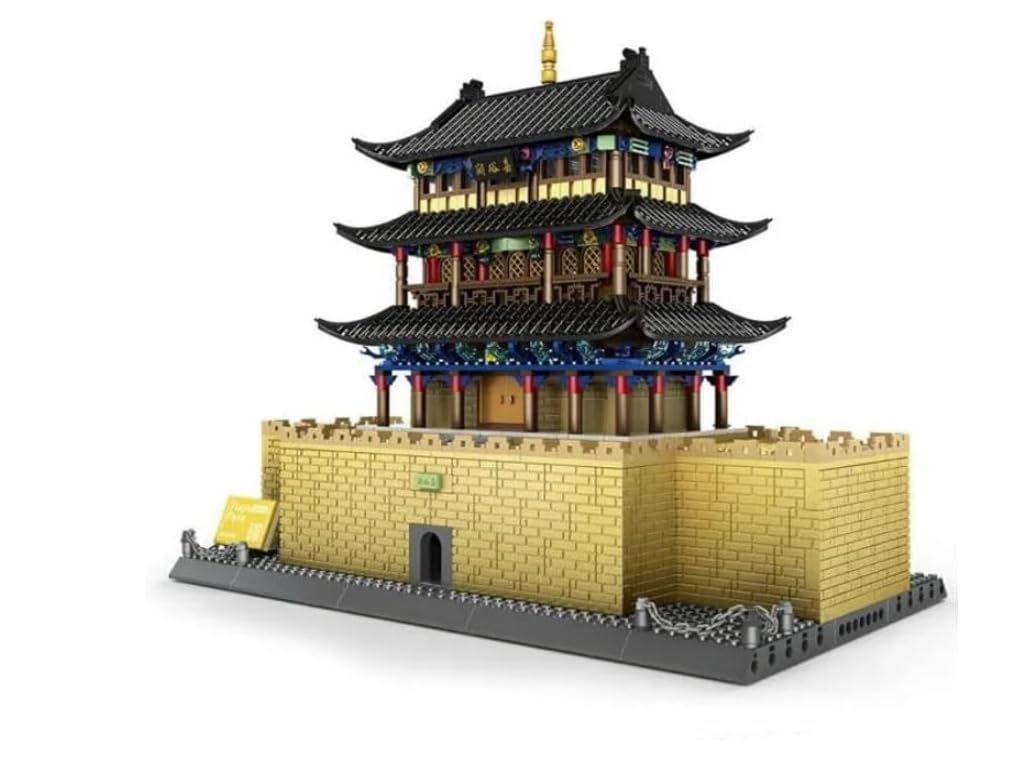 Конструктор WANGE Jiayu Pass-Gansu China 6222, фото №1