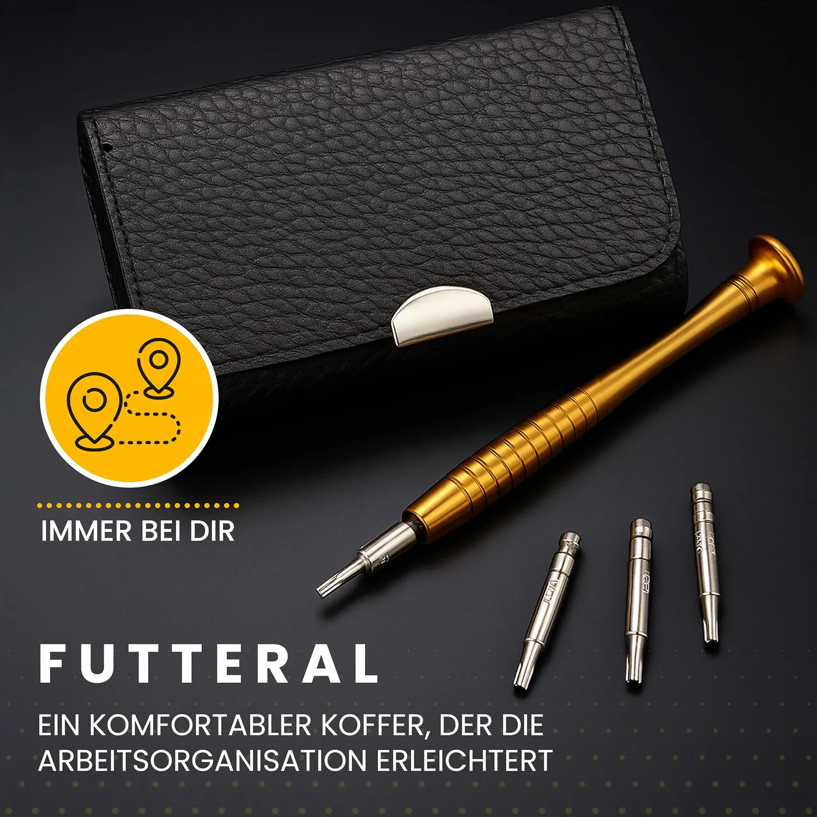 Набір прецизійних викруток Retoo 25 предметів магнітний Чорний/Сріблястий, фото №4