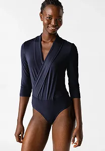 Женский боди Les Lunes The Toni Bodysuit Dark Navy - M - Фото 1